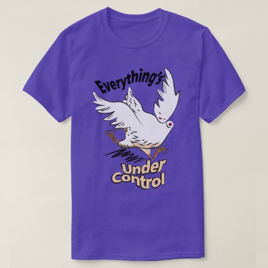 Rondlopen als een Kip zonder kop T-shirt (Design voorkant)