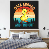 Rondlopen En Uitvinden Canvas Afdruk (Insitu (Slaapkamer))