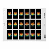 Rondlopen En Uitvinden Etiket (Full Sheet)