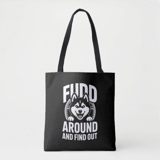 Rondlummelen en erachter komen tote bag (Voorkant)