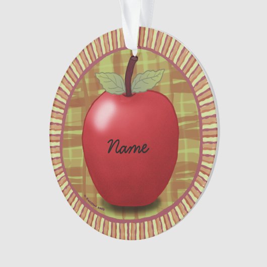 Rondo Apple Ornament (voorkant)