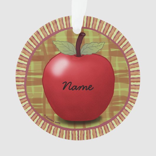 Rondo Apple Ornament (voorkant)