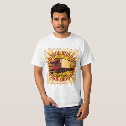 Rondo Big Rig Truck T-shirt (Voorkant volledig)