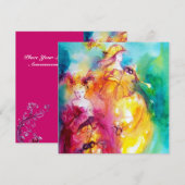 RONDO IN LAGOON, Sweet Sixteen Masquerade Party Re Kaart (Voorkant / Achterkant)