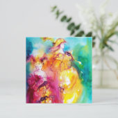 RONDO IN LAGOON, Sweet Sixteen Masquerade Party Re Kaart (Staand voorkant)