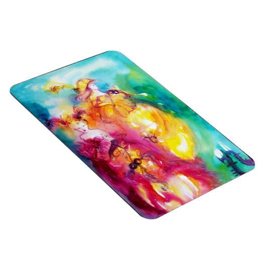 RONDO IN LAGOON / Venetiaans Maskerbal Magneet (Rechterzijde)