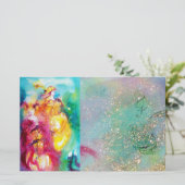 RONDO IN LAGOON/Venetiaanse Masquerade Ball Briefpapier (Staand voorkant)