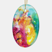 RONDO IN LAGOON/Venetiaanse Masquerade Ball Keramisch Ornament (Links)