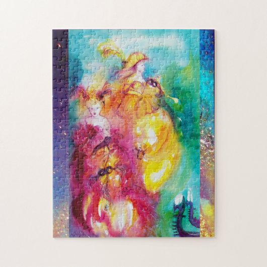 RONDO IN LAGOON/Venetiaanse Masquerade Ball Legpuzzel (Verticaal)