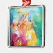 RONDO IN LAGOON/Venetiaanse Masquerade Ball Metalen Ornament (Links)