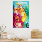 RONDO IN LAGOON/Venetian Masquerade Ball Canvas Poster (Keuken)