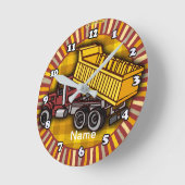 Rondo Kipper vrachtwagen klok (Hoek)