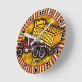 Rondo Kipper vrachtwagen klok (Hoek)