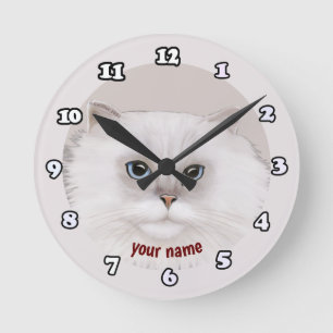 Rondo Persian Cat klok