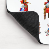 Rondom Alice door het kijkglas Muismat (Hoek)