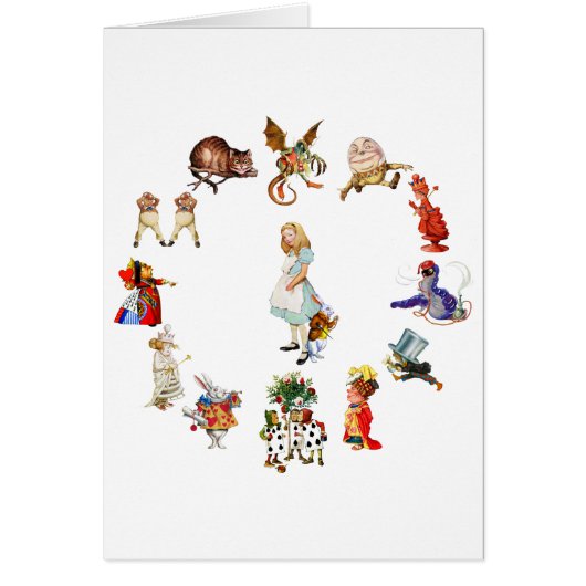 Rondom Alice in Wonderland (Voorkant)