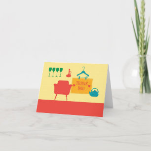 Rondom het huis dank je wel kaart