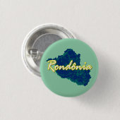 Rondonia Ronde Button 3,2 Cm (Voorkant /achterkant)