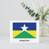 Rondônia, vlag van Brazilië Briefkaart (Staand voorkant)