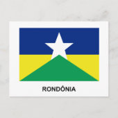 Rondônia, vlag van Brazilië Briefkaart (Voorkant)