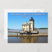 Rondout Creek Lighthouse, Briefkaart New York (Voorkant / Achterkant)