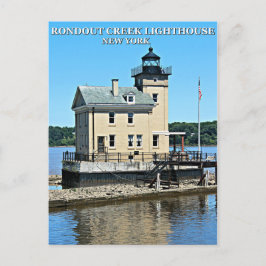 Rondout Creek Lighthouse, Briefkaart New York