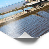 Rondout Creek Lighthouse, Hudson River New York Foto Afdruk (Hoek)