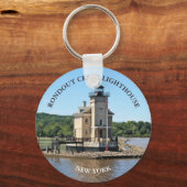 Rondout Creek Lighthouse, New York Sleutelhanger (Voorkant)