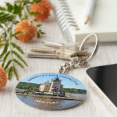 Rondout Creek Lighthouse, New York Sleutelhanger (Zijkant)