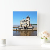 Rondout Creek Lighthouse, New York Vierkante Klok (Huis)