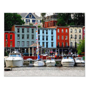 Rondout Storefronts Foto Afdruk