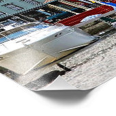 Rondout Storefronts Foto Afdruk (Hoek)