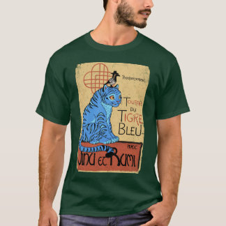 Rondreis duigre Blauw Derpy tijger T-shirt