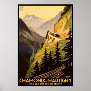  rondreis met Chamonix-Martigny Poster