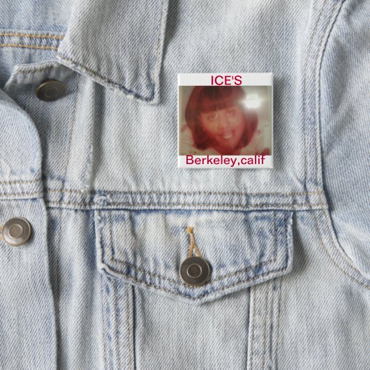 rondreis vierkante button 5,1 cm (In situ)