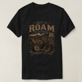 Rondreizen op de Open Weg Vintage Route 66 T-shirt