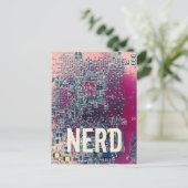 Rondretro-ontwerp van de rode kringplaat feestdagenkaart (Staand voorkant)