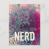 Rondretro-ontwerp van de rode kringplaat feestdagenkaart (Voorkant)