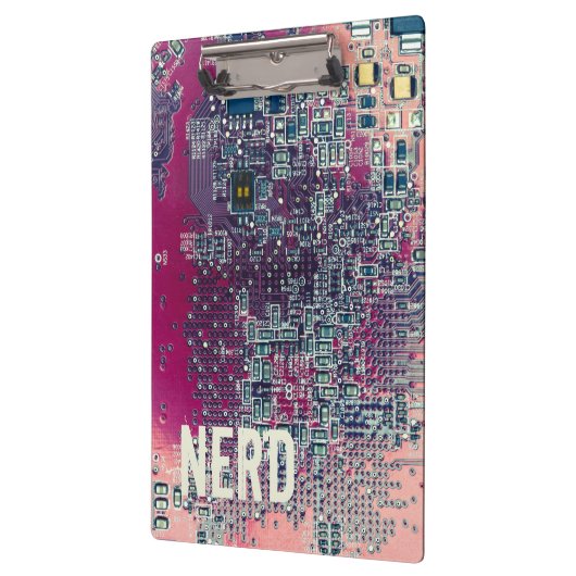 Rondretro-ontwerp van de rode kringplaat klembord (Links)