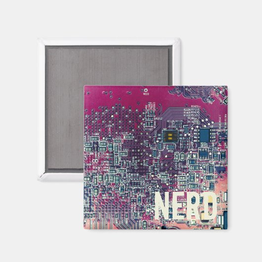 Rondretro-ontwerp van de rode kringplaat magneet (Voorkant / Achterkant)