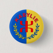 Rondschildpad v2 mak kabylie 3.2 ronde button 3,2 cm (Voorkant)