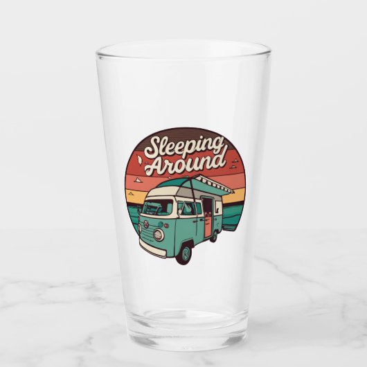 Rondslapen Camper Glas (Voorkant)