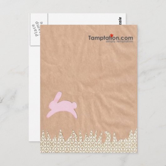 rondspringen briefkaart (Voorkant / Achterkant)