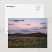 RONDTOPS BRIEFKAART (Voorkant / Achterkant)