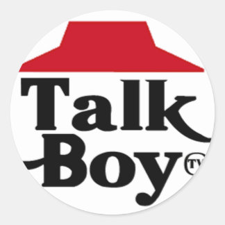 Rondtrekkers met verdringing ronde sticker