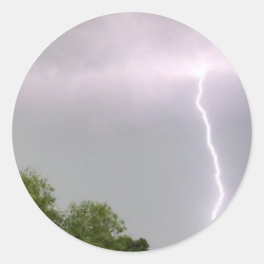 Rondtrekkers met verdringing ronde sticker (Voorkant)