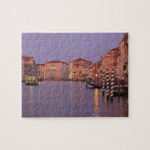 Rondvaart over het Grand Canal in de vroege ochten Legpuzzel