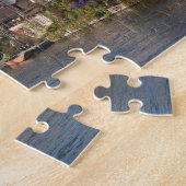 Rondvaartboot in Klein Venedig en rivier de Regnit Legpuzzel (Zijkant)