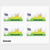 Rondverdelingsprofiel sticker (Vel)