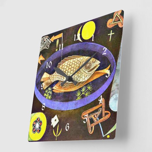 Rondvis Vierkante Klok (Hoek)